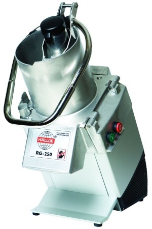 Krouhač zeleniny Hallde RG-250/ 400V 50Hz, přítlačná páka, 50 - 800 porcí denně