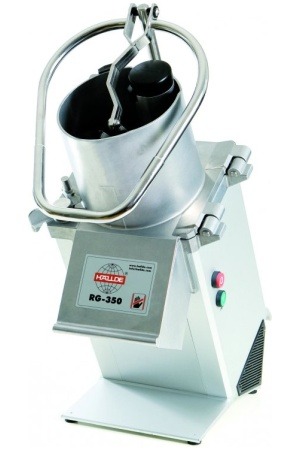 Krouhač zeleniny Hallde RG-350 Manuální páka/ 400V 50Hz, 400 -1200 porcí denně, zpracuje až 12 kg / min s ručním plněním