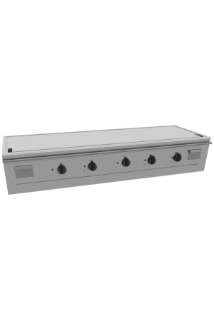 Elektrická deska Teppanyak, 5 zón, šířka 2000 mm, stolní model