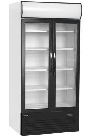 Chladicí skříň prosklené kř. dveře TEFCOLD FSC 1000 H