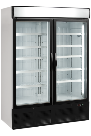 Mrazicí skříň prosklené křídlové dveře TEFCOLD NF 5000 G