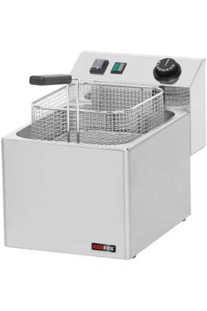 Fritéza elektrická 0,38 kW/l, 8 l stolní 230 V | REDFOX - FE 07 E