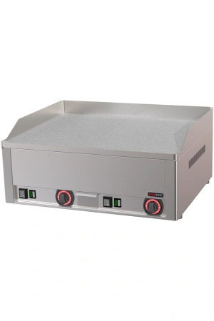 Grilovací deska 65x48 elektrická durable chrom kombinovaná stolní 400 V | REDFOX - FTHRC 60 E